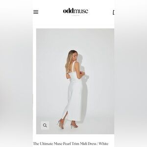 Odd Muse Pearl Midi Dress
